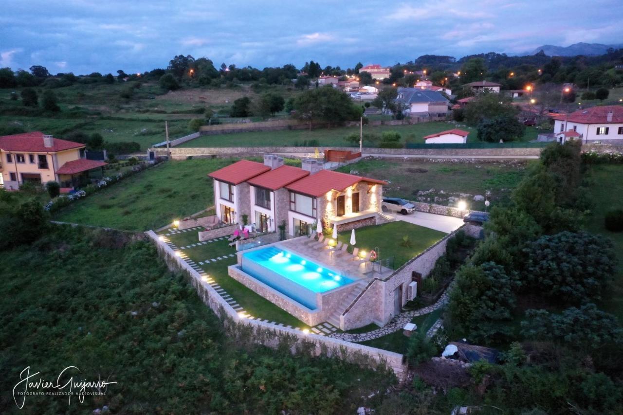 Bufones De Pria Apartamentos Rurales Garaña Exteriör bild